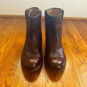 Frye Moto Western Ankle Boot